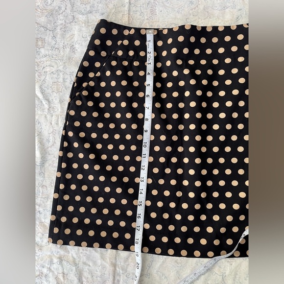 LOFT Black and‎ Tan Mini Pencil Skirt Night Out - Picture 5 of 9